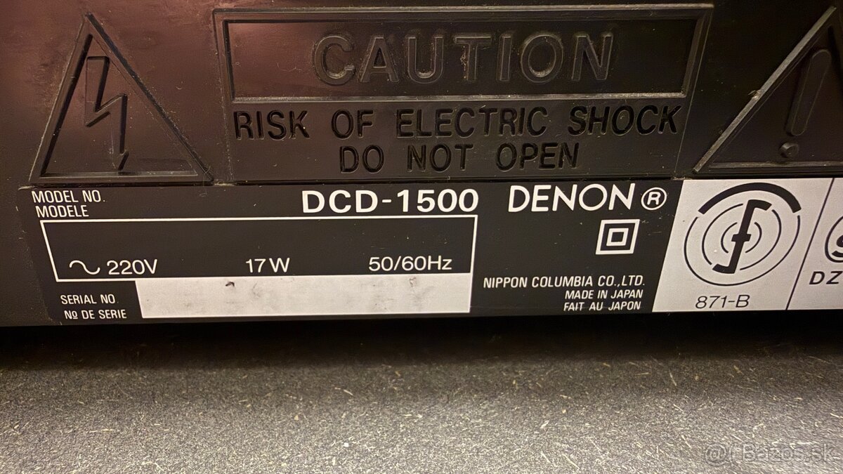Predám CD prehrávač Denon DCD-1500 - 4