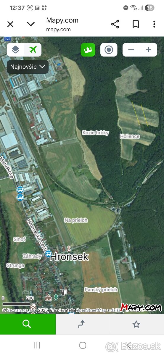 Rekreačný pozemok/orná pôda 3489m2 Holience - 4