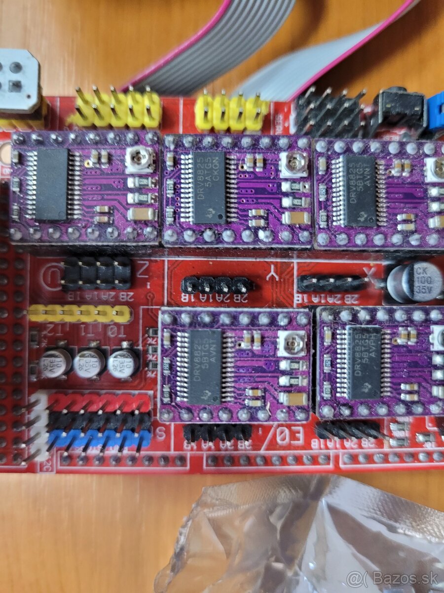 CNC / 3D RAMPS 1.4 + Arduino Mega + 5xDRV8825+displej - 4
