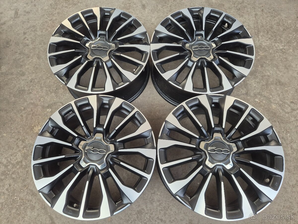 5x110 r17 ET50 x 7J elektróny originál FIAT 500 - 4