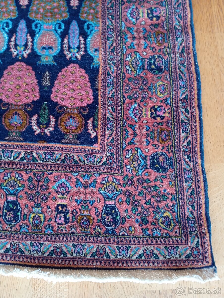 ⭐Investičný perzský hodvábny koberec Keshan 192x120 cm⭐ - 4