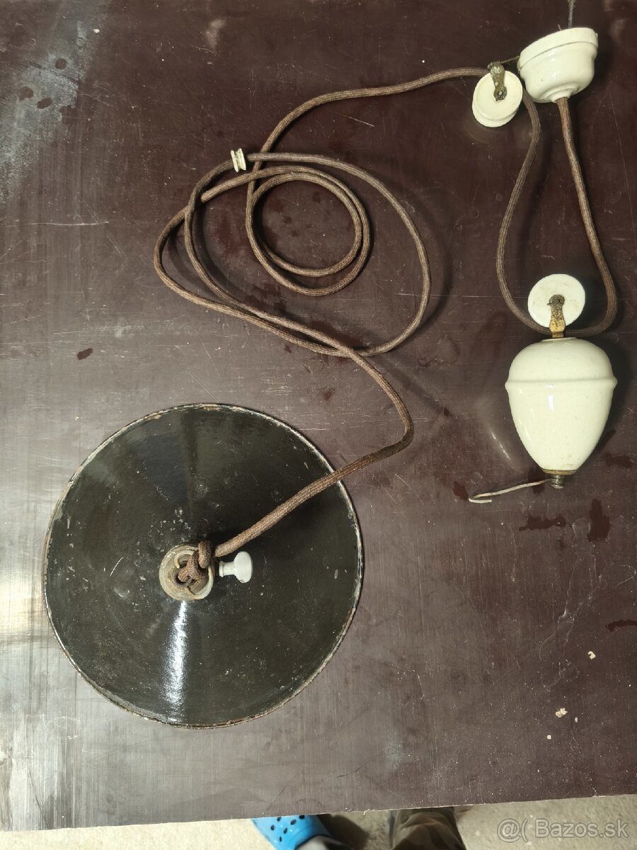 Predám sťahovaciu historickú lampu - 4