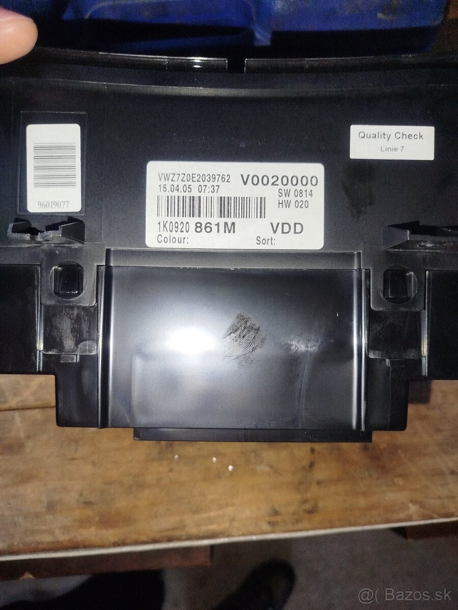 Golf 5 tachometer - 4