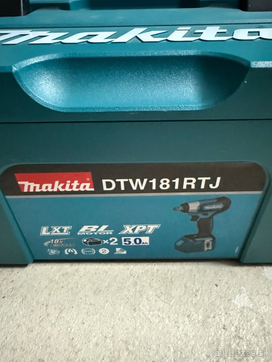 Rázový 18V MAKITA lboxx kufor - 4