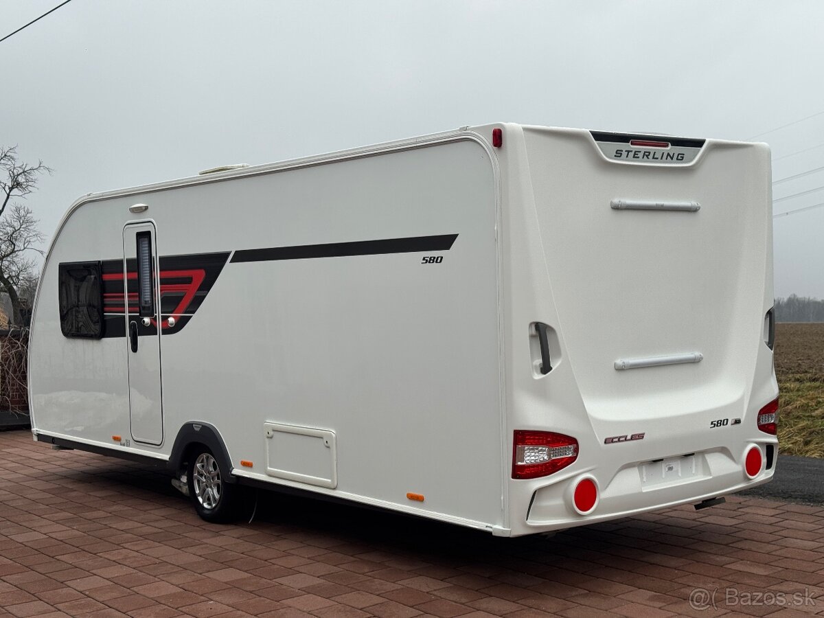 🔱 LUXUSNÍ ANGLICKÝ KARAVAN – SWIFT STERLING ECCLES 580 ALDE - 4