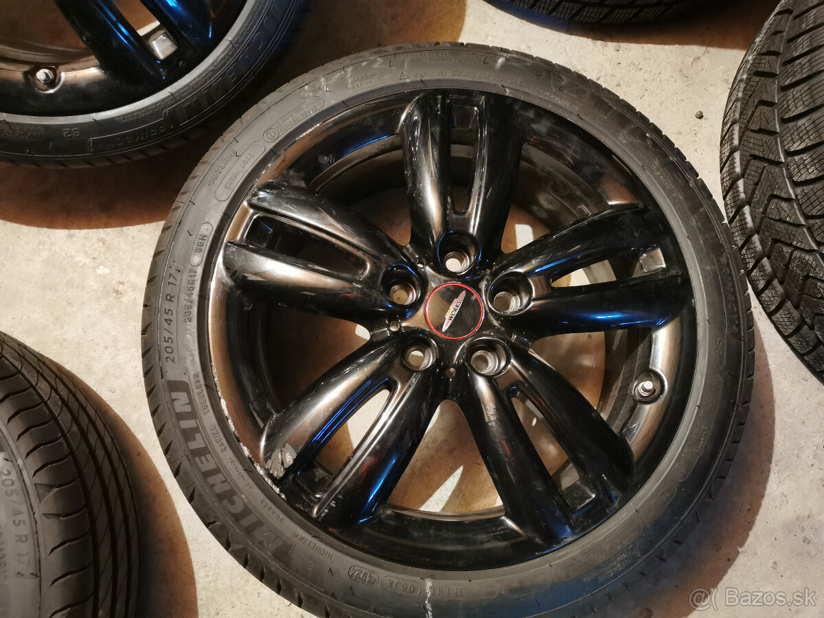 MINI Cooper JCW - orig. 17" alu disky - 4