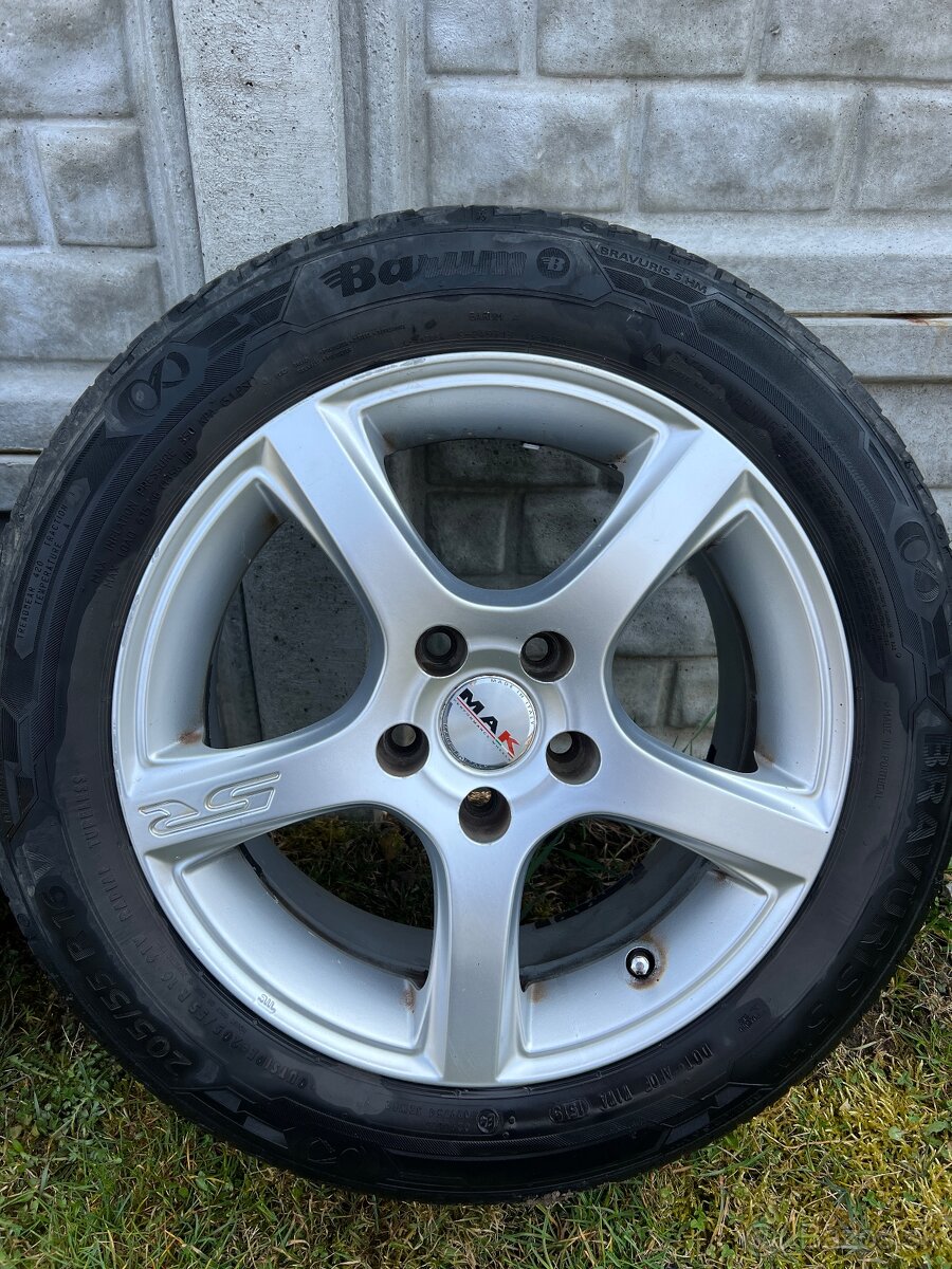 Predám sadu 4 ks hliníkových diskov značky MAK - 4