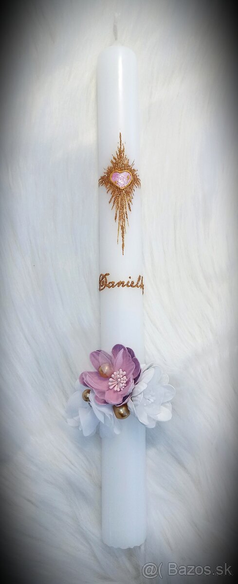 Sviečka na krst - Prvé sväté prijímanie - 4