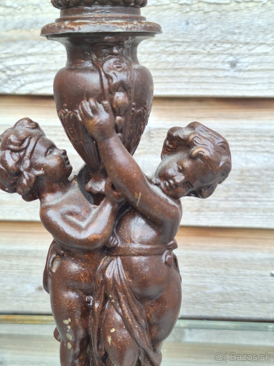 Starozitna petrolejova lampa - 4