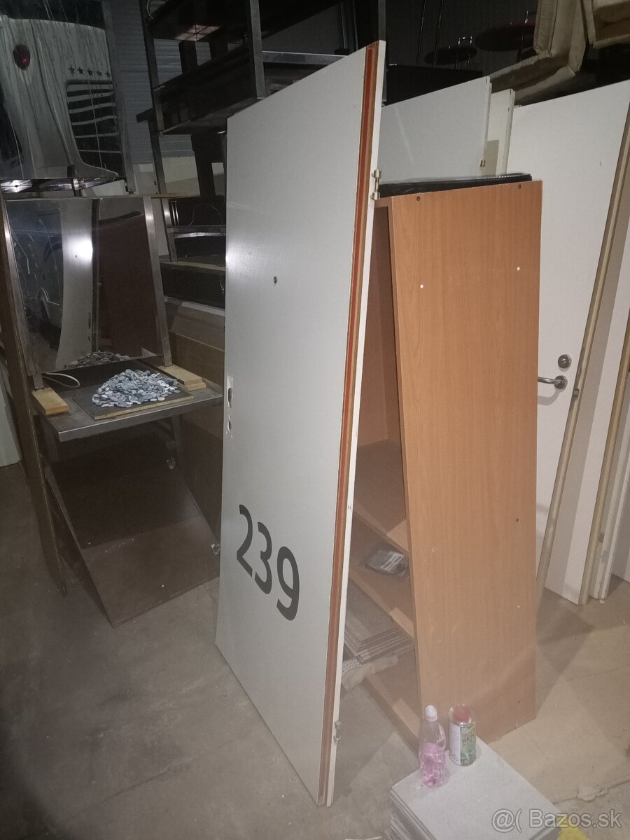 Protipožiarne dvere biele 90ky - 4