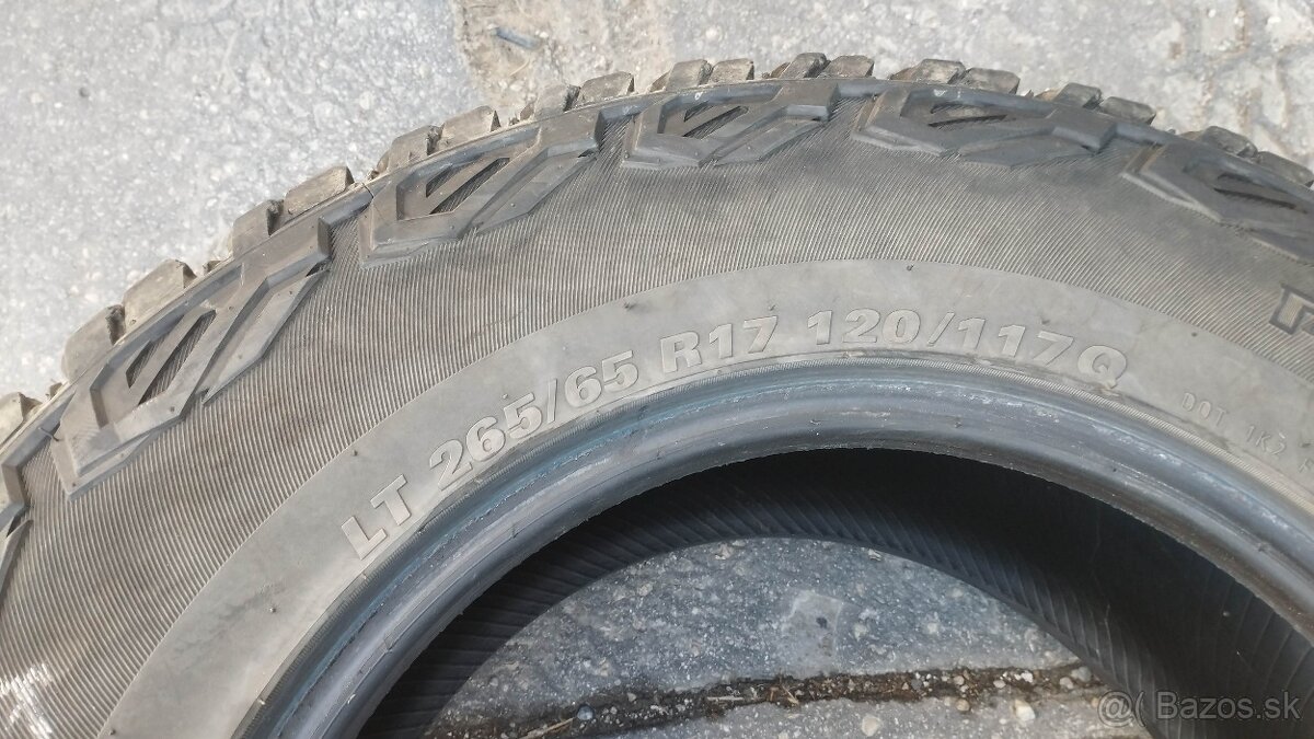 pneu 265/65 R17
