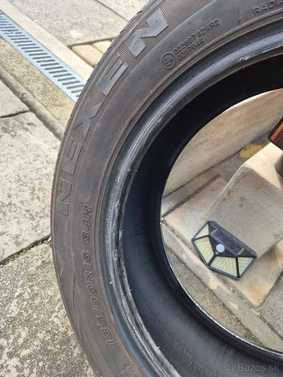 Letné pneumatiky 185/60 R15 dve sady - 4