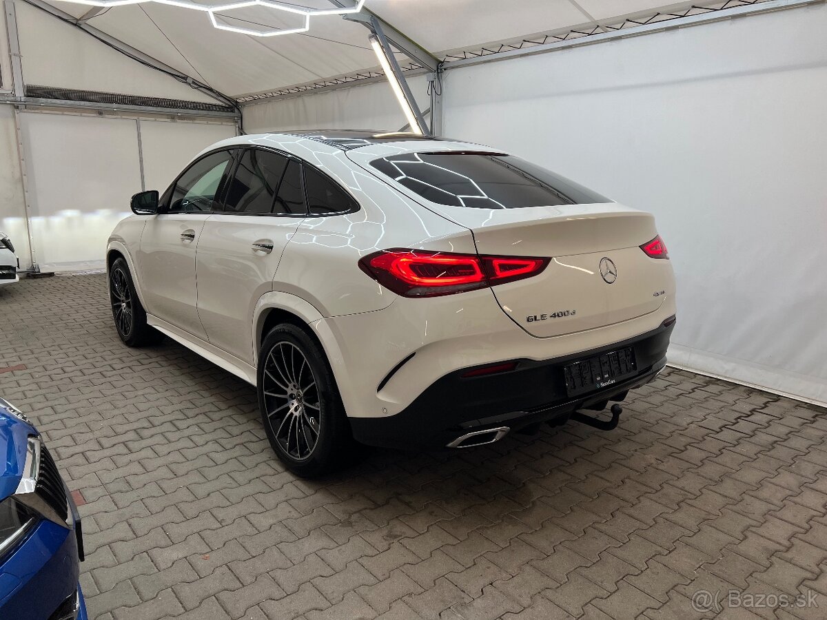 Mercedes Benz GLE 400d Coupe,243kW,4x4,AMG,Vzduch,LED,DPH - 4