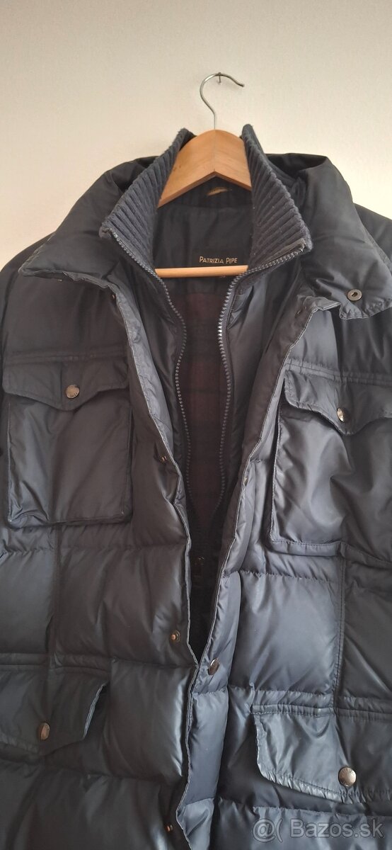 Luxusná páperová pánska bunda Patrizia Pepe, veľkosť 52 - 4