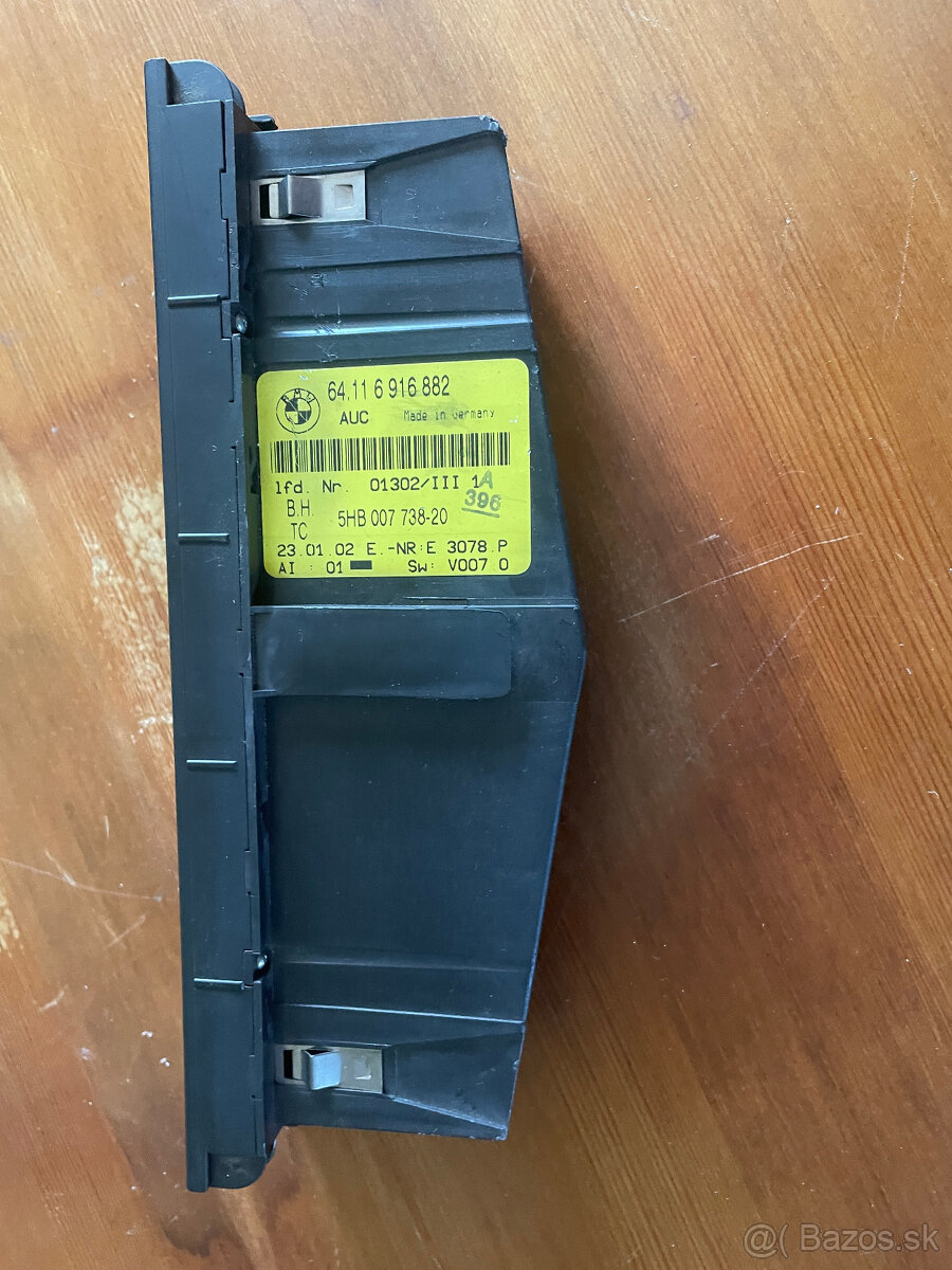 Predám originálne rádio a ovladanie klimatizácie na BMW e46 - 4