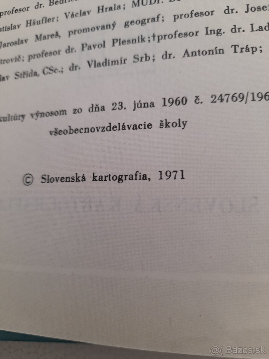 Školské atlasy - 4