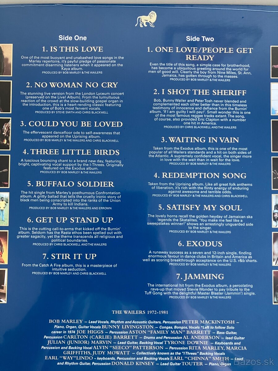 LP Bob Marley & The Wailers - Legend - 4