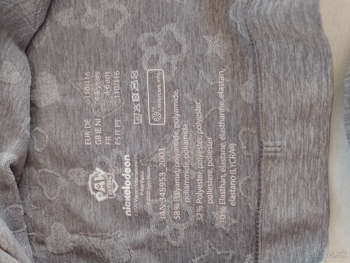 Lyžiarske spodné termoprádlo 4-6 rokov - 4