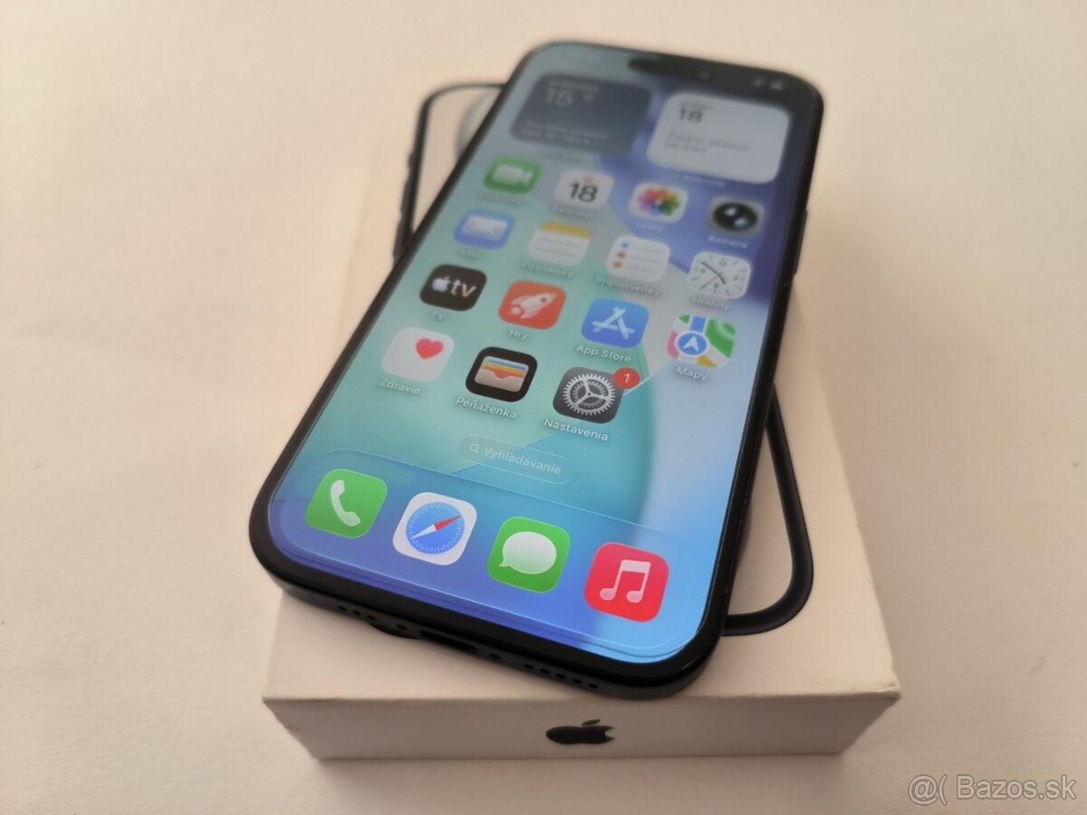 apple iphone 15 Plus 256gb Midnight / Batéria 100% - 4