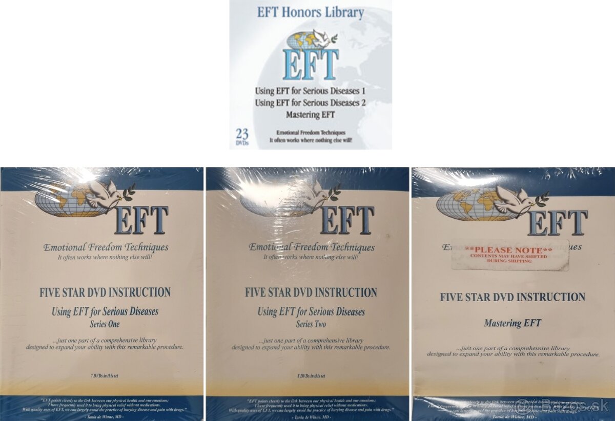 Kompletná originálna knižnica EFT Five Star DVD Instruction - 4