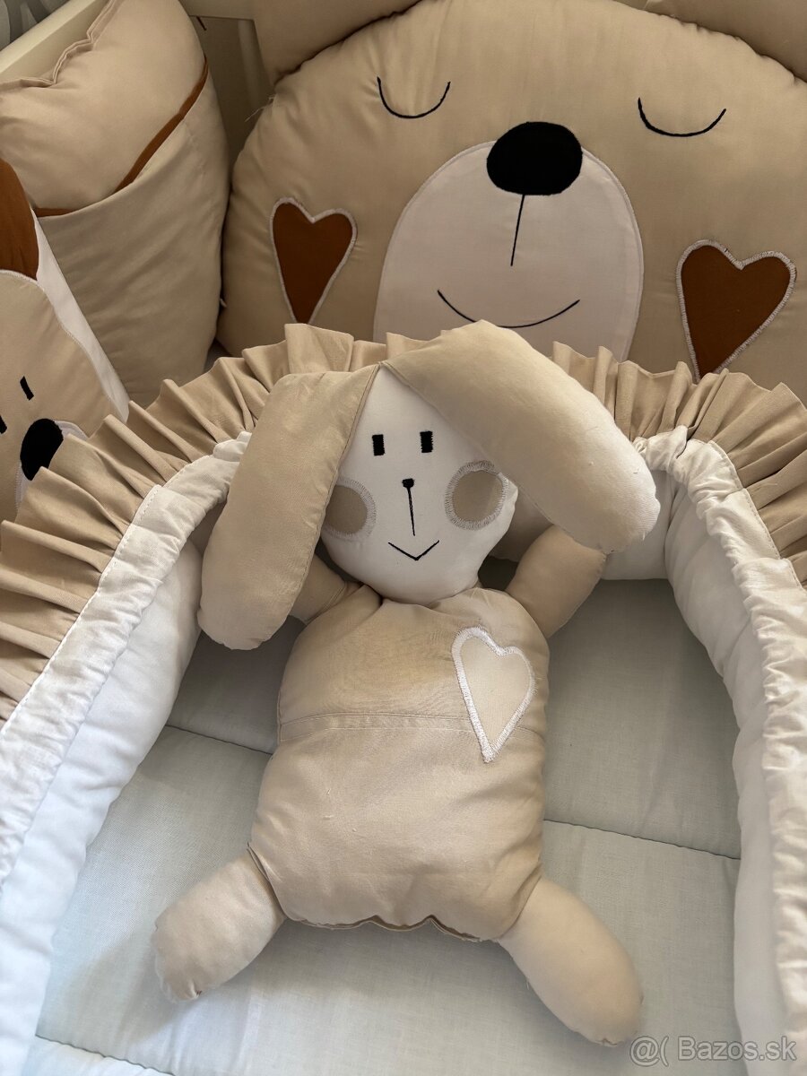 Bavlnený set do detskej postieľky - 4