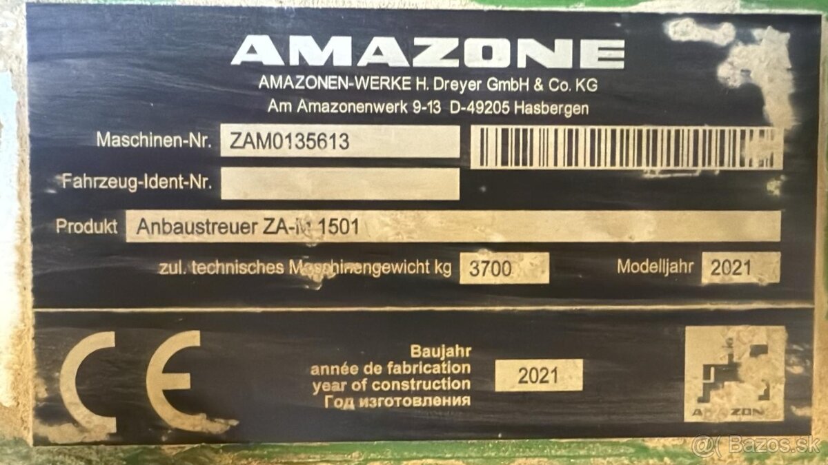 Rozmetadlo AMAZONE - 4