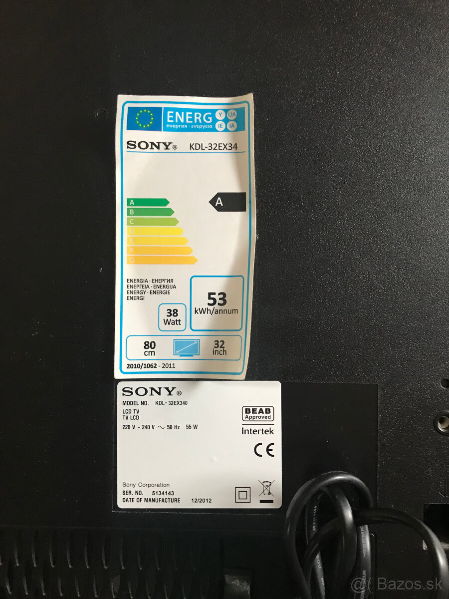 LCD TV Sony Bravia 80cm. - 4