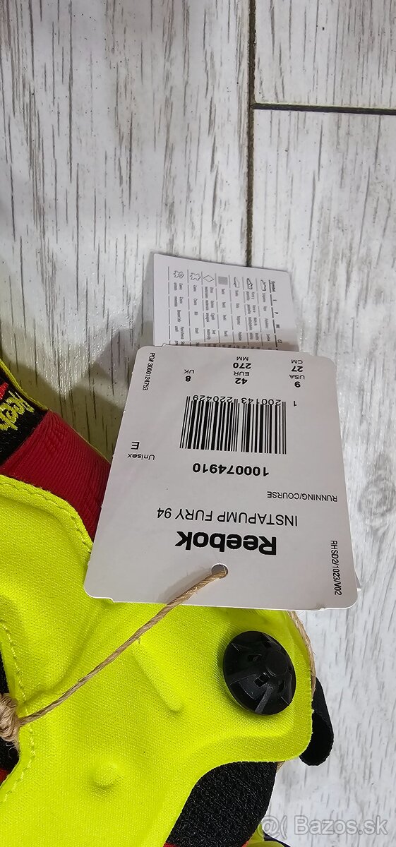 Reebok instapump fury 42. - 4