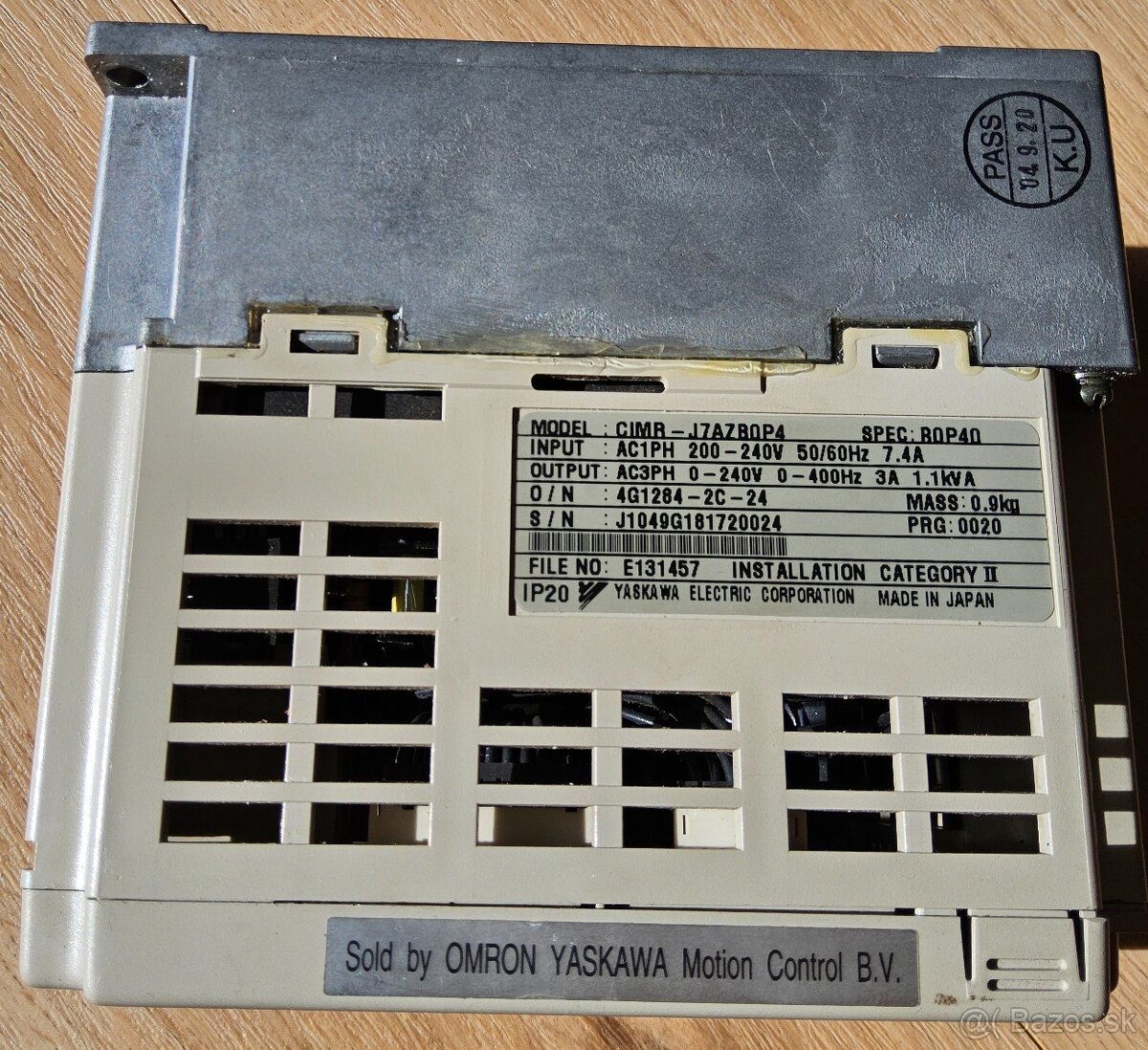 Predám frekvenčný menič OMRON - 4