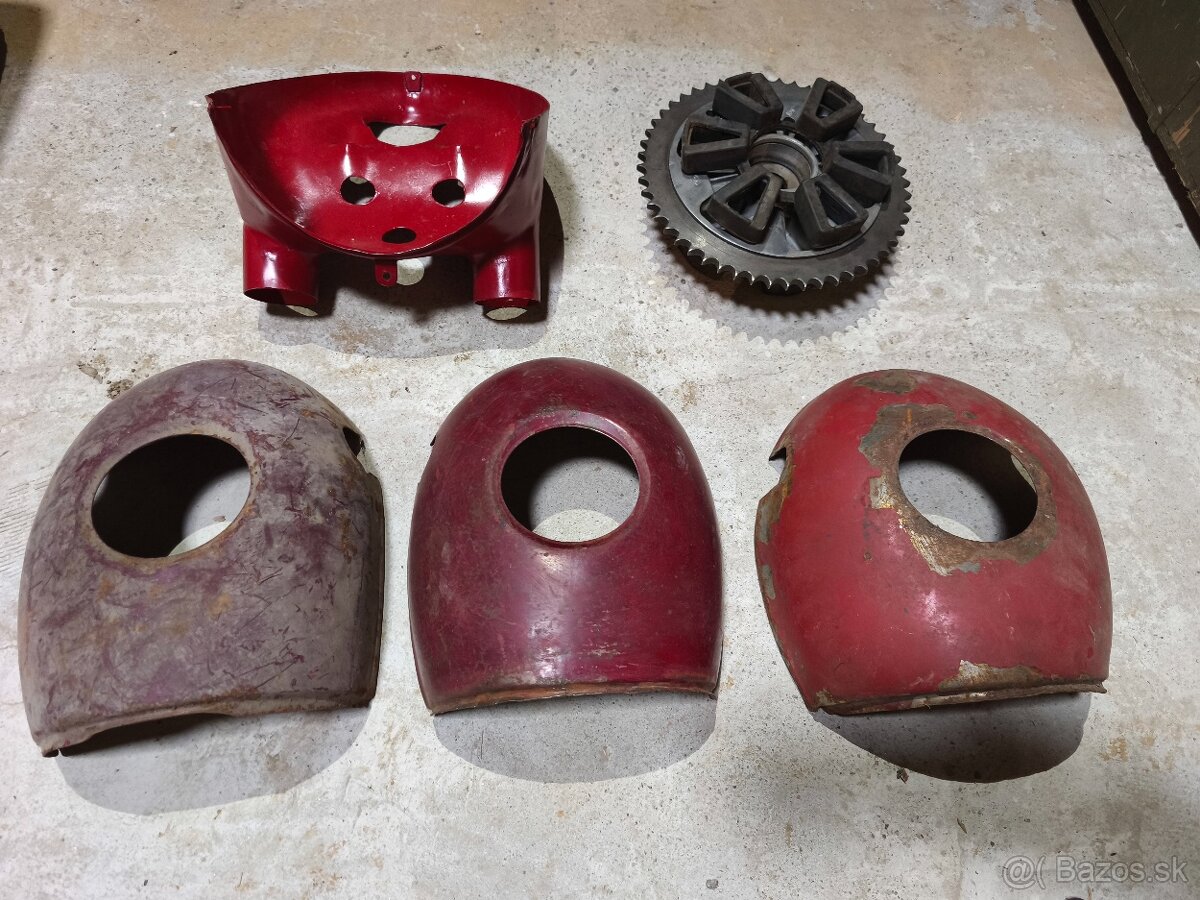 Predám plechové diely Jawa - 4