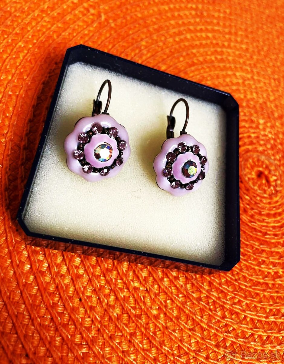 Starožitné viktoriánske náušnice - 4