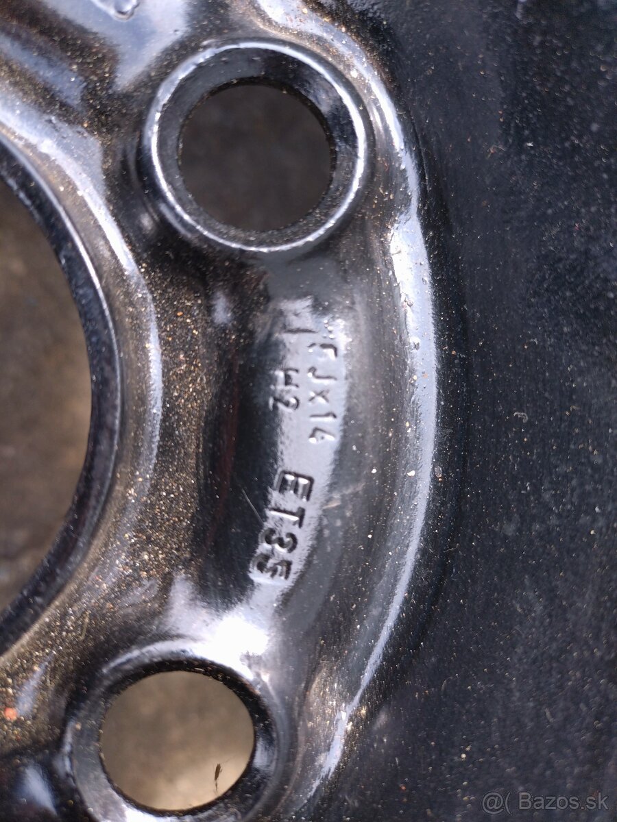 Plechové disky 5x100 R14 57.1mm - 4