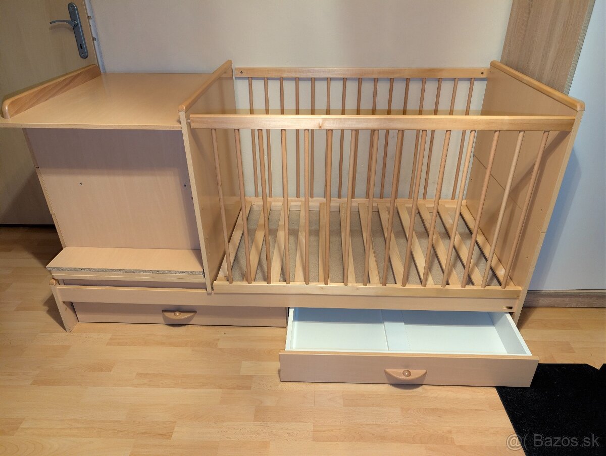 Detská rastúca postieľka 3 v 1 - 4
