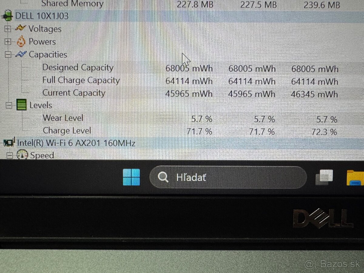 Predám Dell Latitude 5411 i5/MX250/16GB/512GB - 4