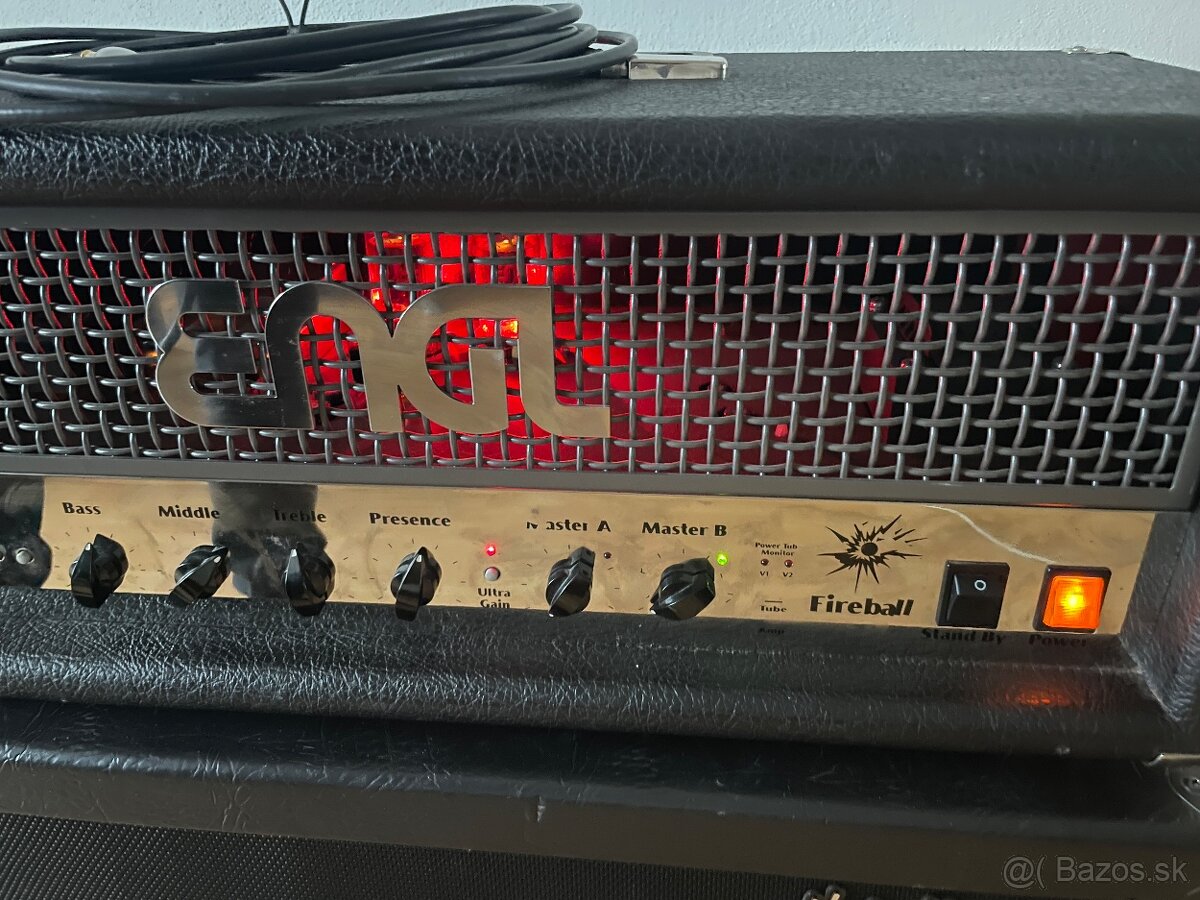 ENGL Fireball 60 + HB 2x12 Celestion aj výmena - 4