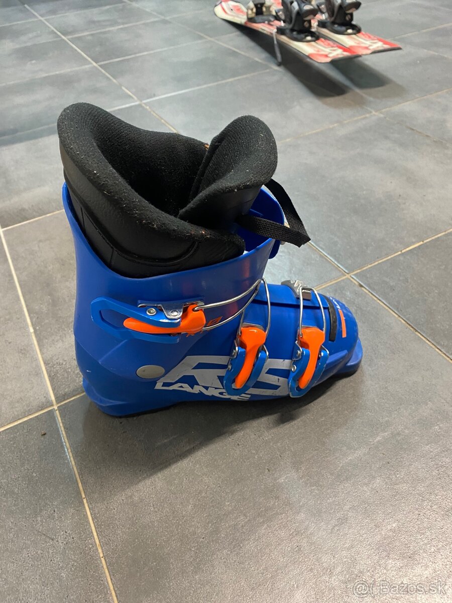 Predám detský lyžiarsky set – lyže + lyžiarky - 4