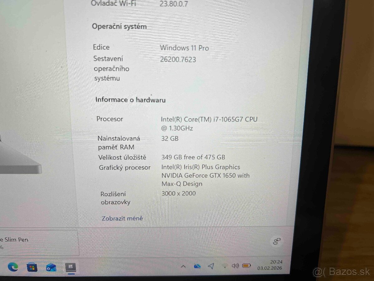 💻 Microsoft Surface Book 3 , i7 , 32 GB RAM | 512 GB SSD - 4