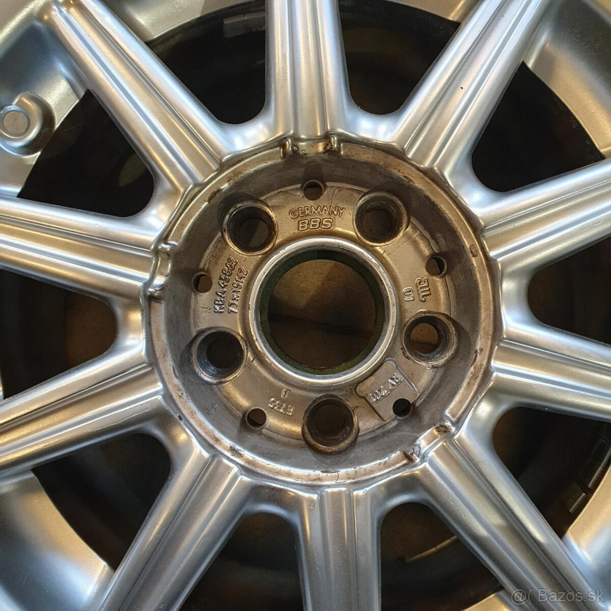 Hliníkové BBS disky 5x112 R15 7J ET35 - 4