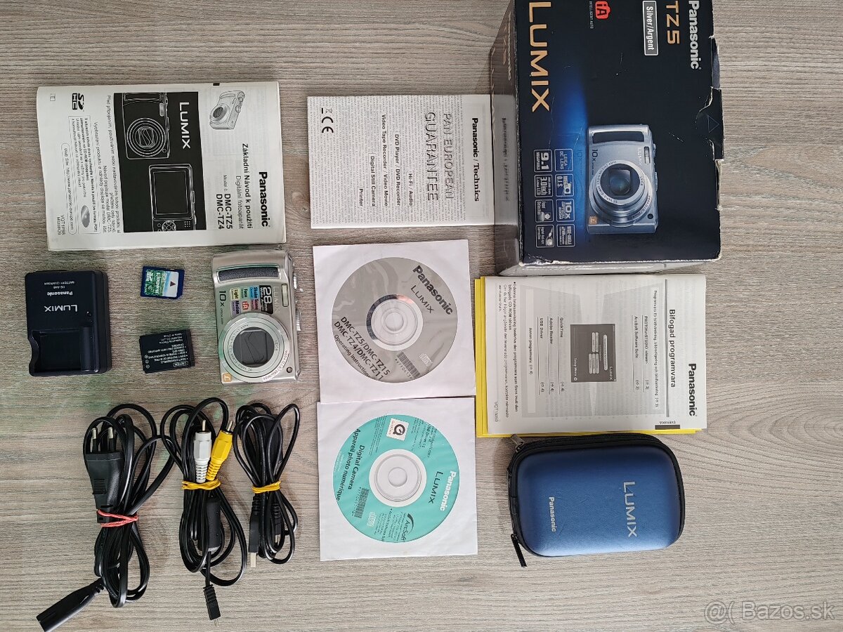 Predám Panasonic Lumix DMC-TZ5E-S - 4