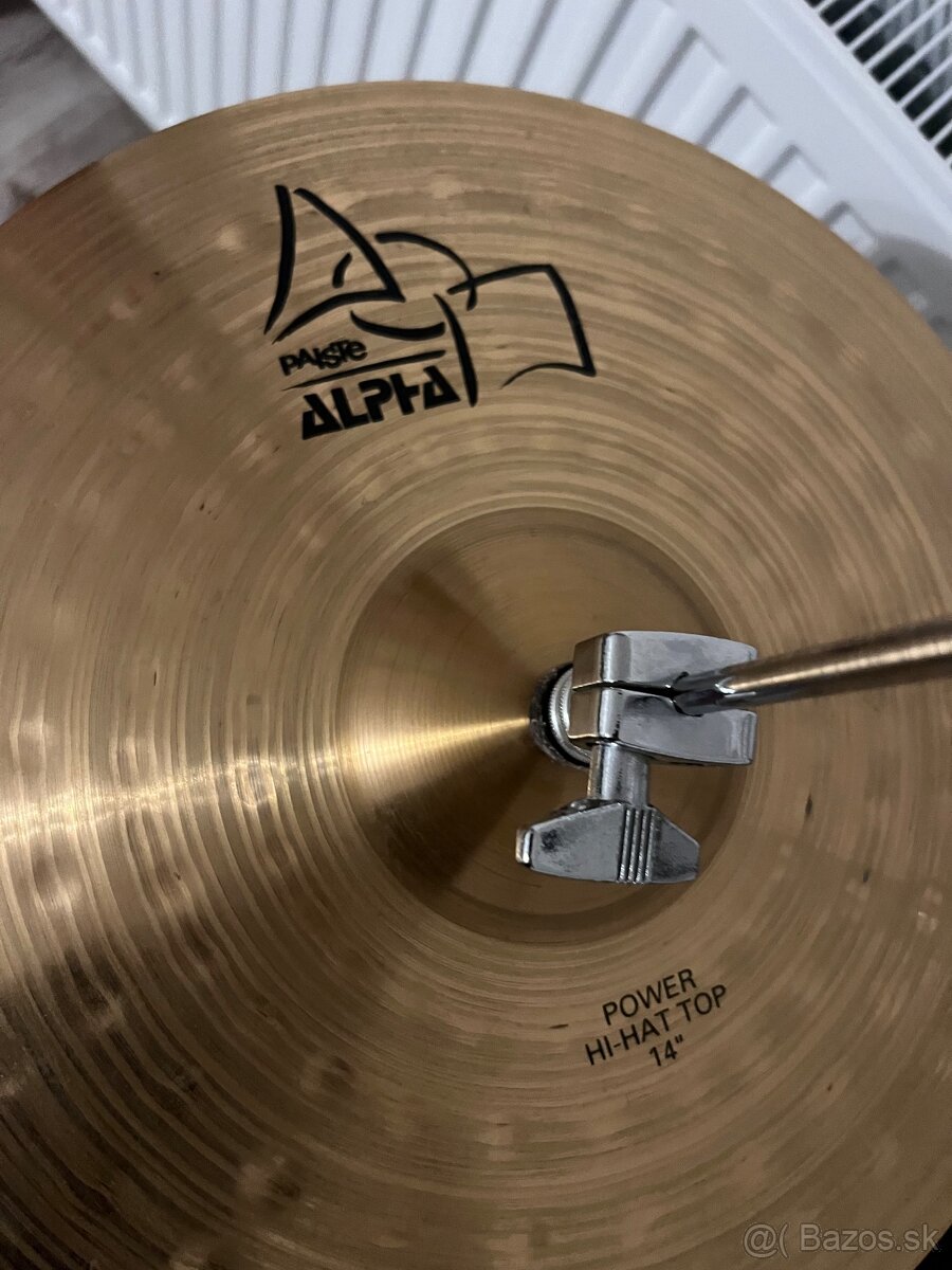 Hi hat cinel Paiste Alpha + stojan Pearl - 4