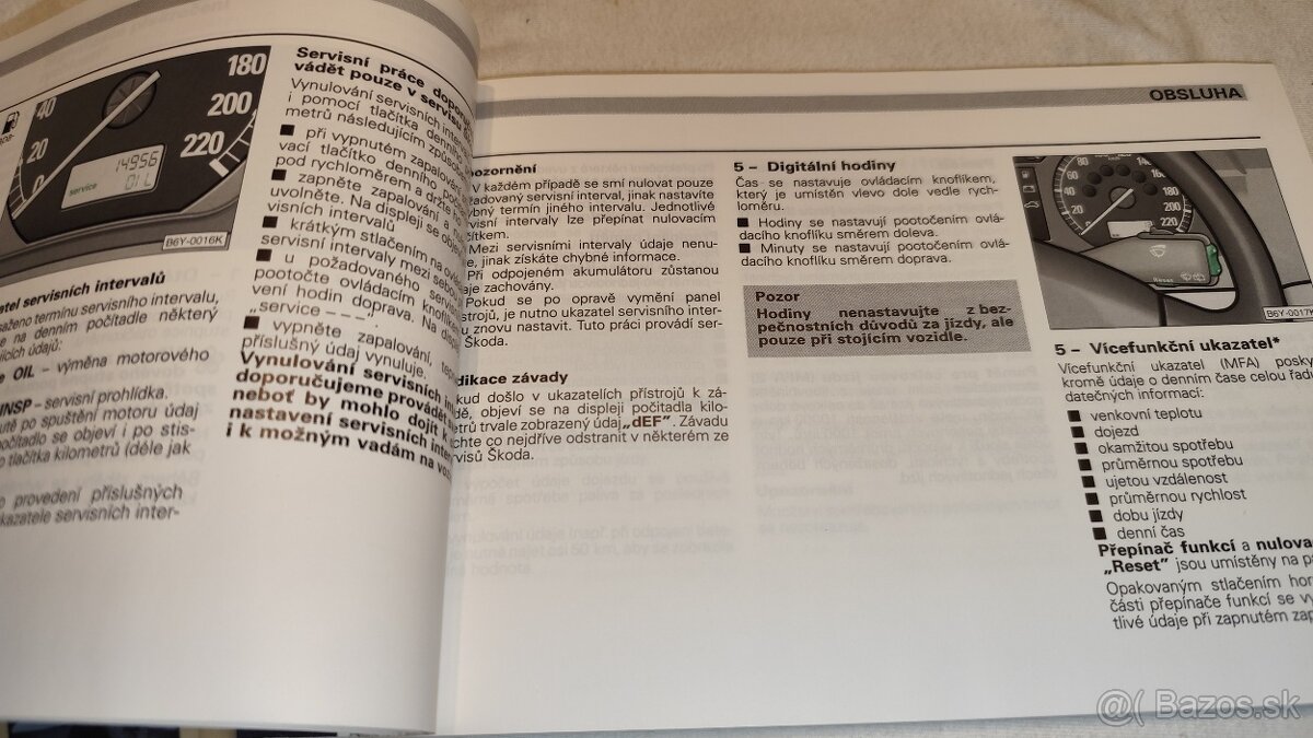 ŠKODA FABIA 1 - návod k obsluze - uživatelská příručka - 4