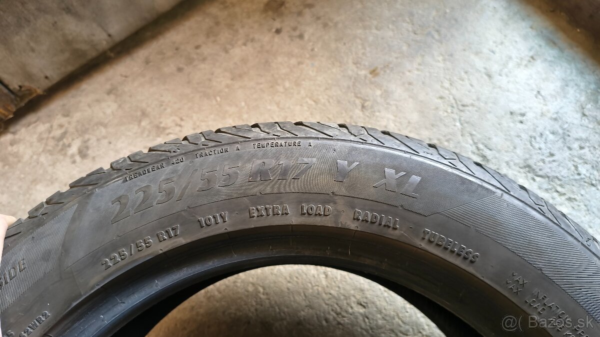 Letné pneumatiky 225/55 r17 - 4