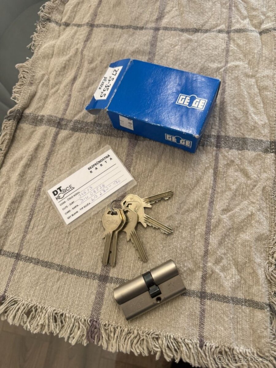 Predám bezpečnostnú vložku GEGE, takmer nepoužívaná. - 4