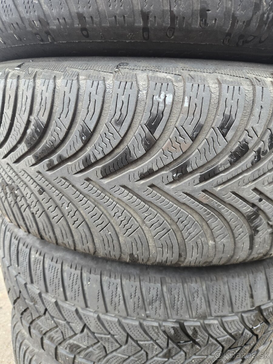 Hliníkové disky 5x120 + zimné pneu 205/55r16 - 4
