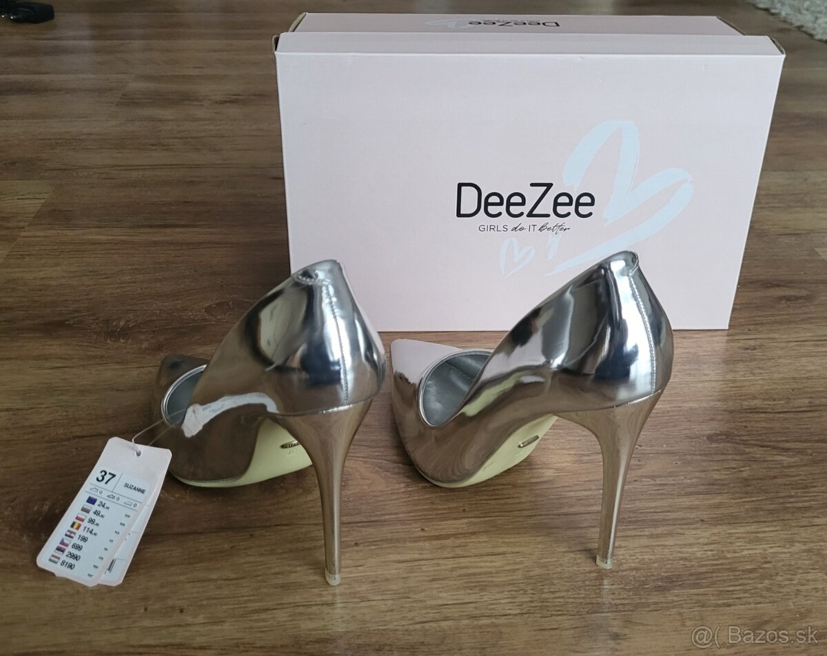 Nové nepoužité lodičky veľ.37 - 4
