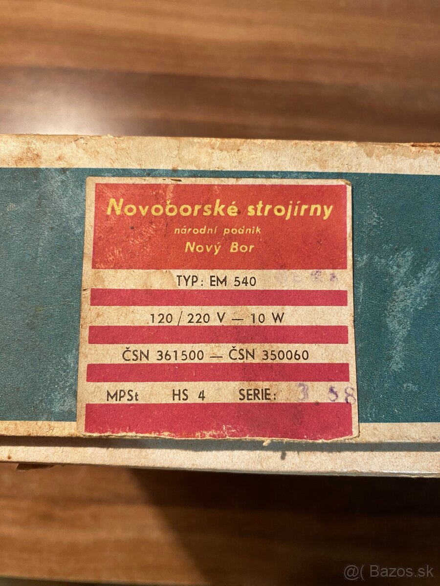 Retro elektrický holiaci strojček - 4