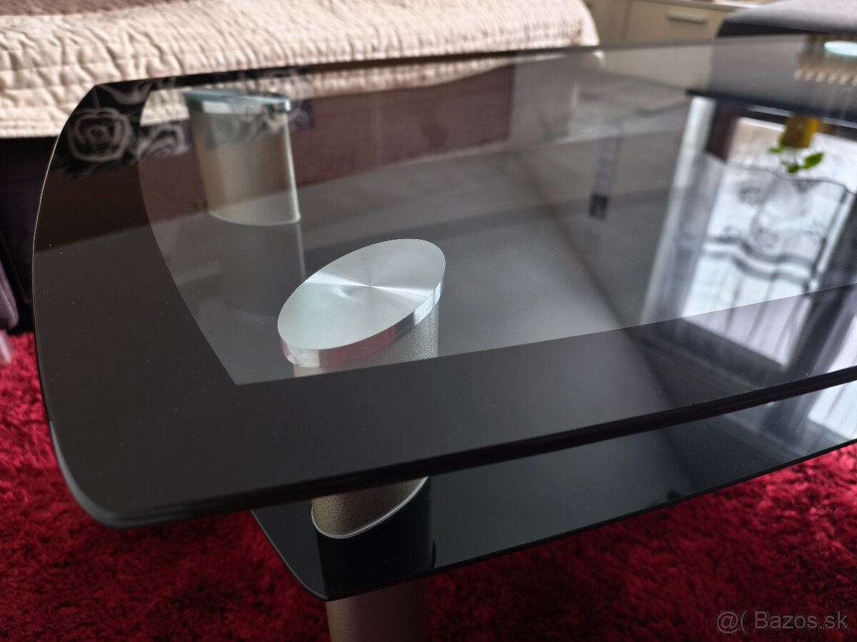 Sklenený konferenčný stolik - 4
