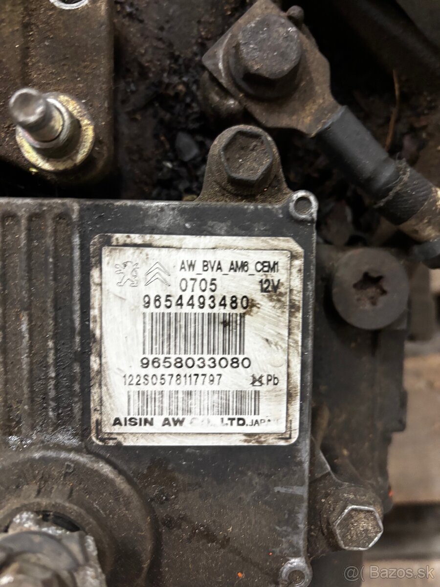 Automatická prevodovka Peugeot 407 2.7 HDi - 4