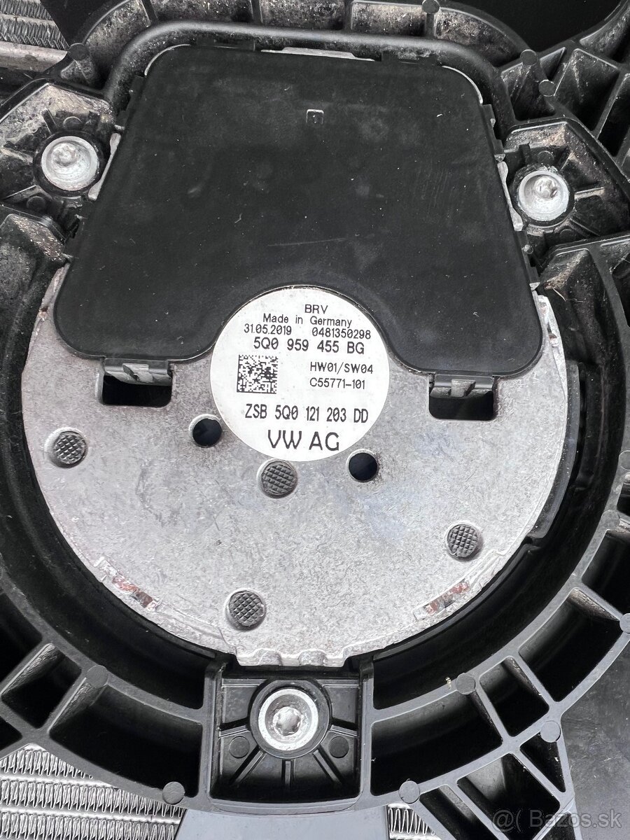 Škoda Octavia 3 facelift chladiče vystuha - 4