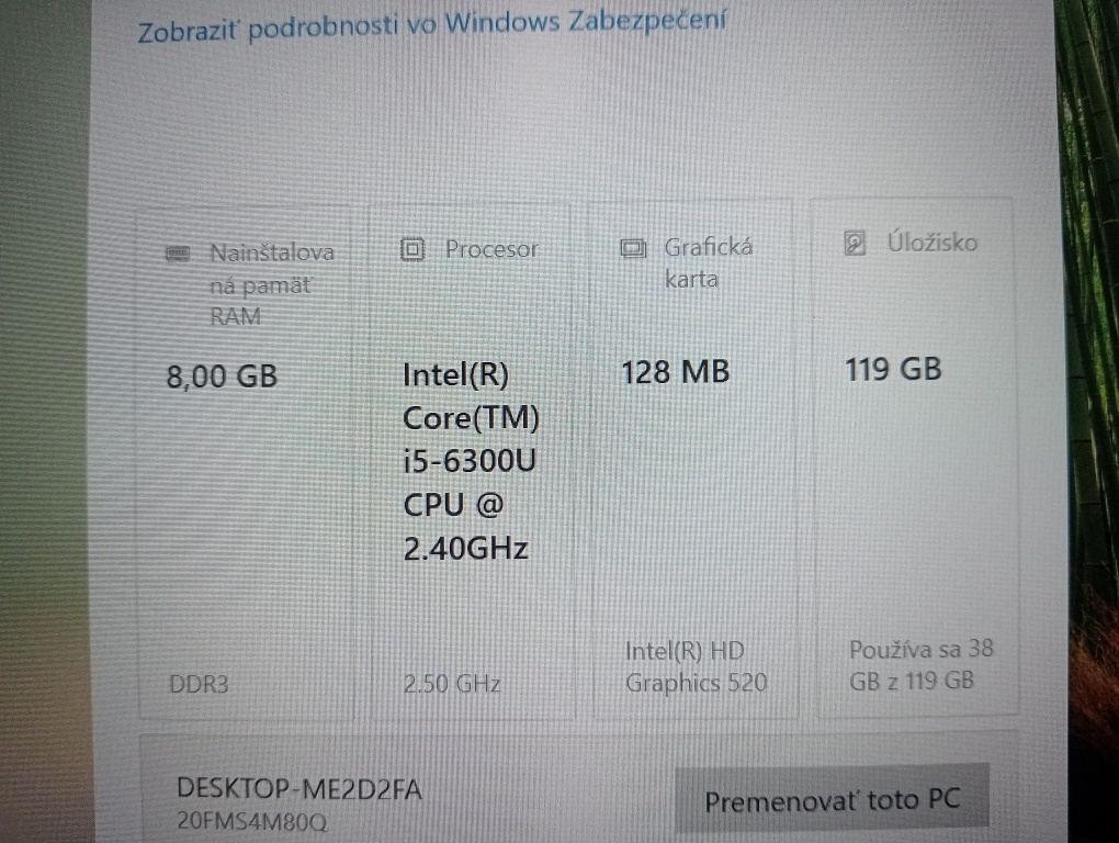 Lenovo Thinkpad T460,Intel core i5 ,8gb ram ,120gb ssd - 4